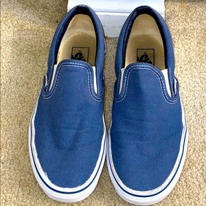 Women’s blue slip on VANS